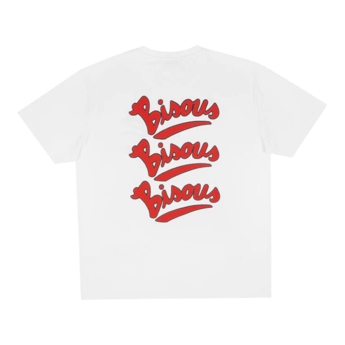 Bisous Skateboards Gianni T-Shirt - White