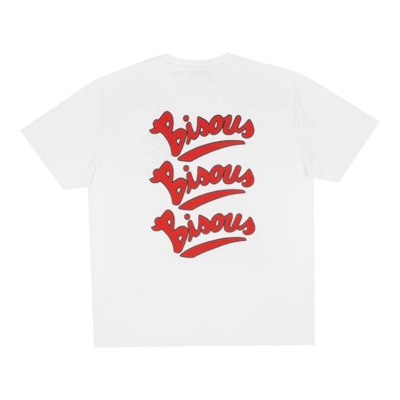 Bisous Skateboards Gianni T-Shirt - White