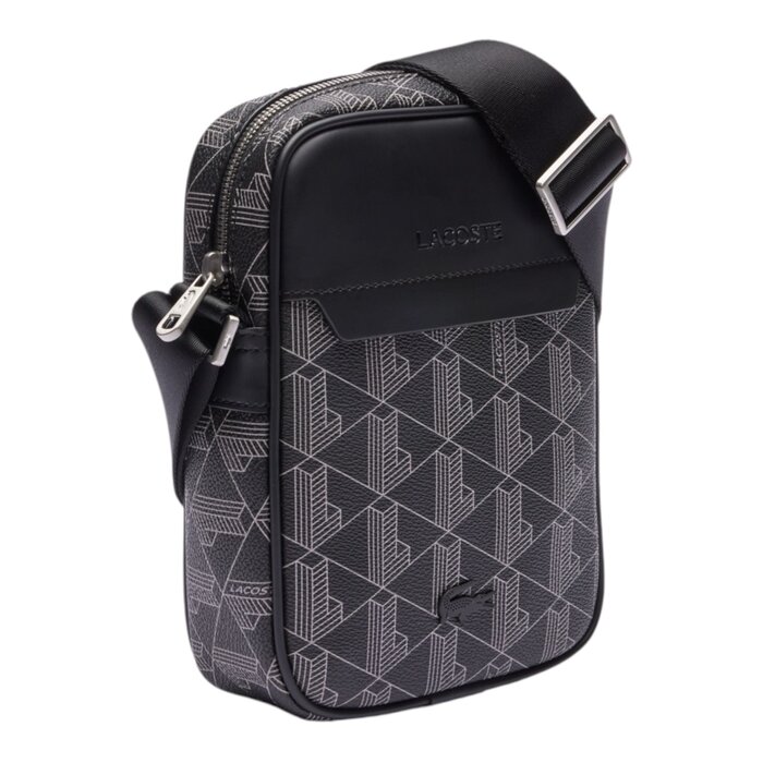 Lacoste Sacoche The Blend - Monogram Noir/Gris