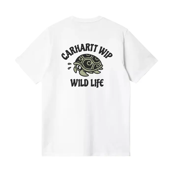 Carhartt WIP S/S Wild Life T-Shirt - White