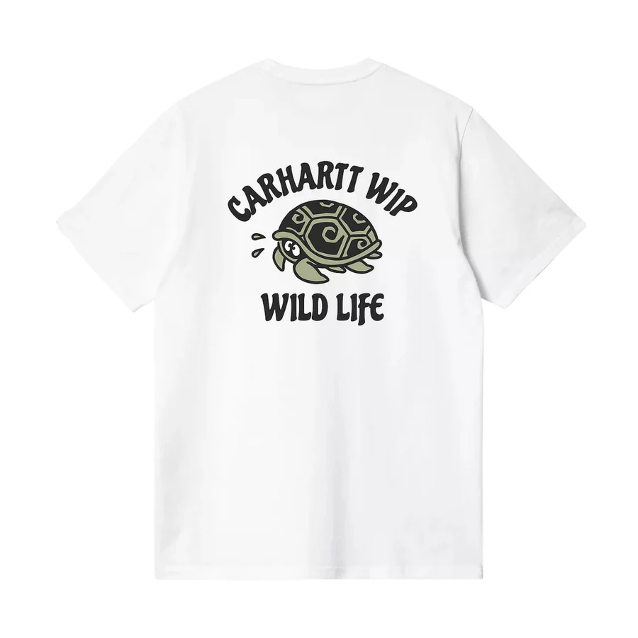 Carhartt WIP S/S Wild Life T-Shirt - White