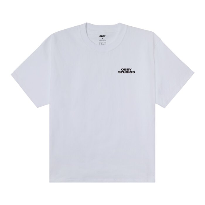 Obey Sky Face T-Shirt - White
