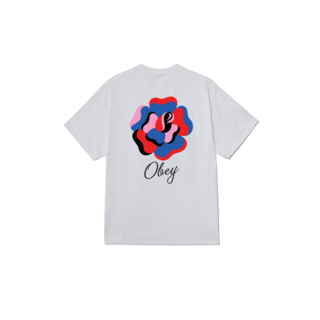 Obey Paper Rose T-shirt - White