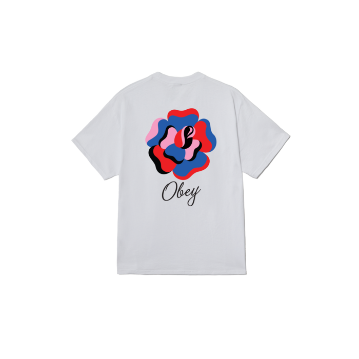 Obey Paper Rose T-shirt - White