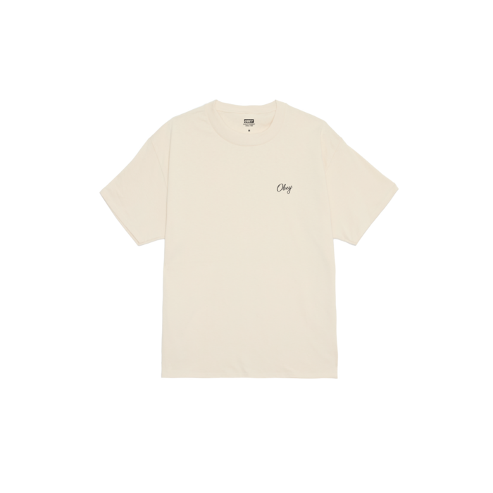 Obey Paper Rose T-shirt - Cream