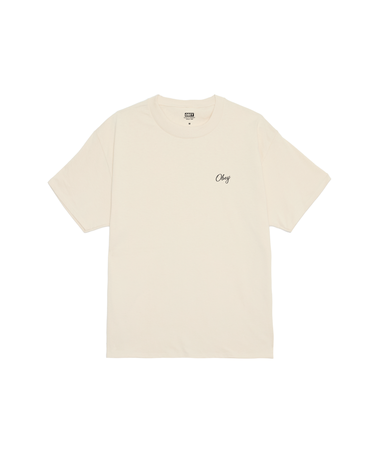 Obey Paper Rose T-shirt - Cream