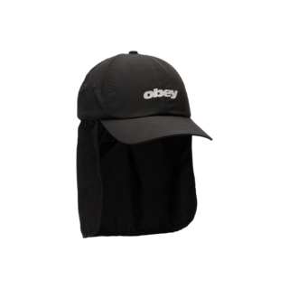 Obey Sahara 6 Panel Trail Cap - Black