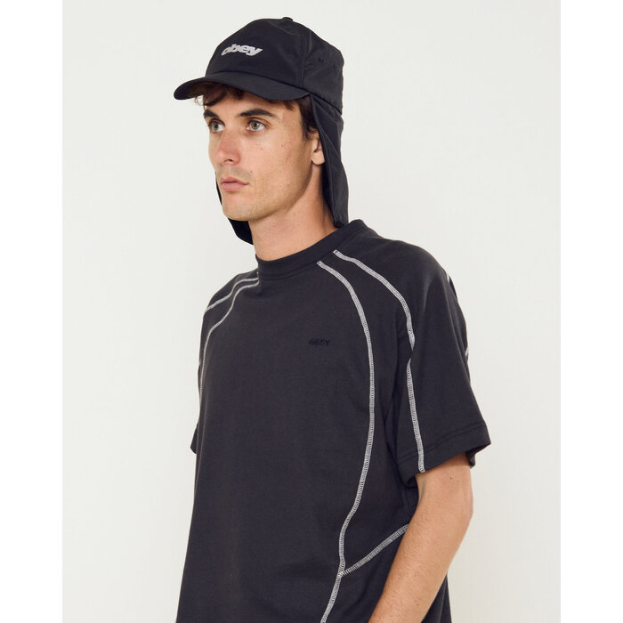Obey Sahara 6 Panel Trail Cap - Black