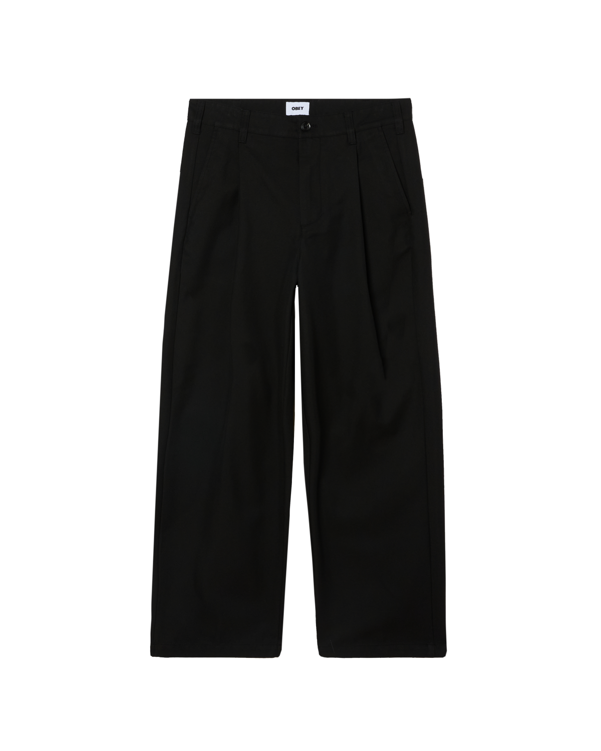 Obey Dean Pleated Pant - Black