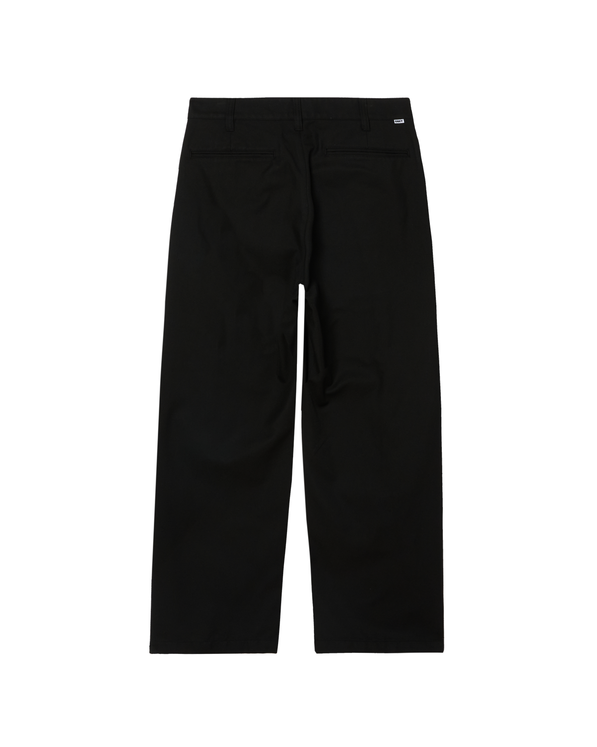 Obey Dean Pleated Pant - Black