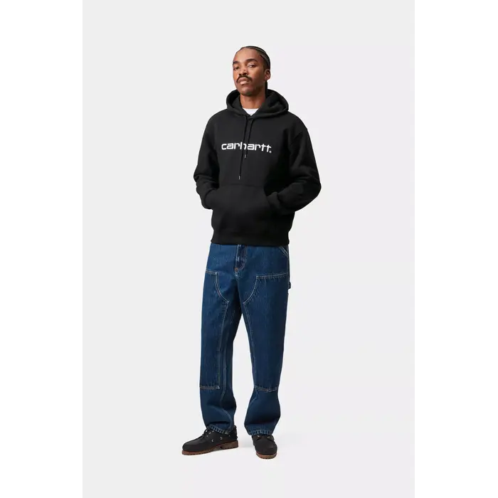 Carhartt WIP Hooded Carhartt Sweat - Black/White