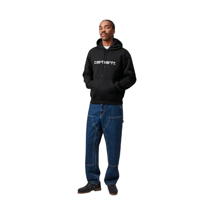 Carhartt WIP Hooded Carhartt Sweat - Black/White