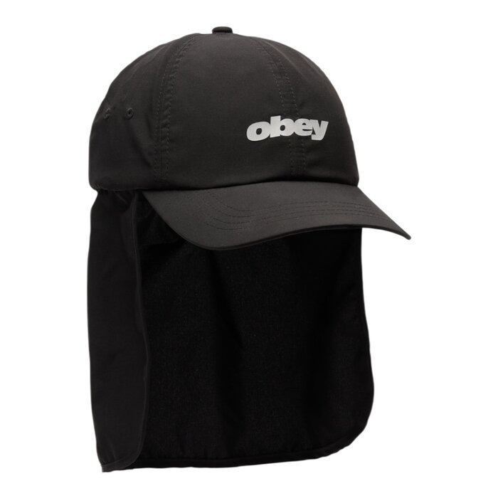 Obey Sahara 6 Panel Trail Cap - Black