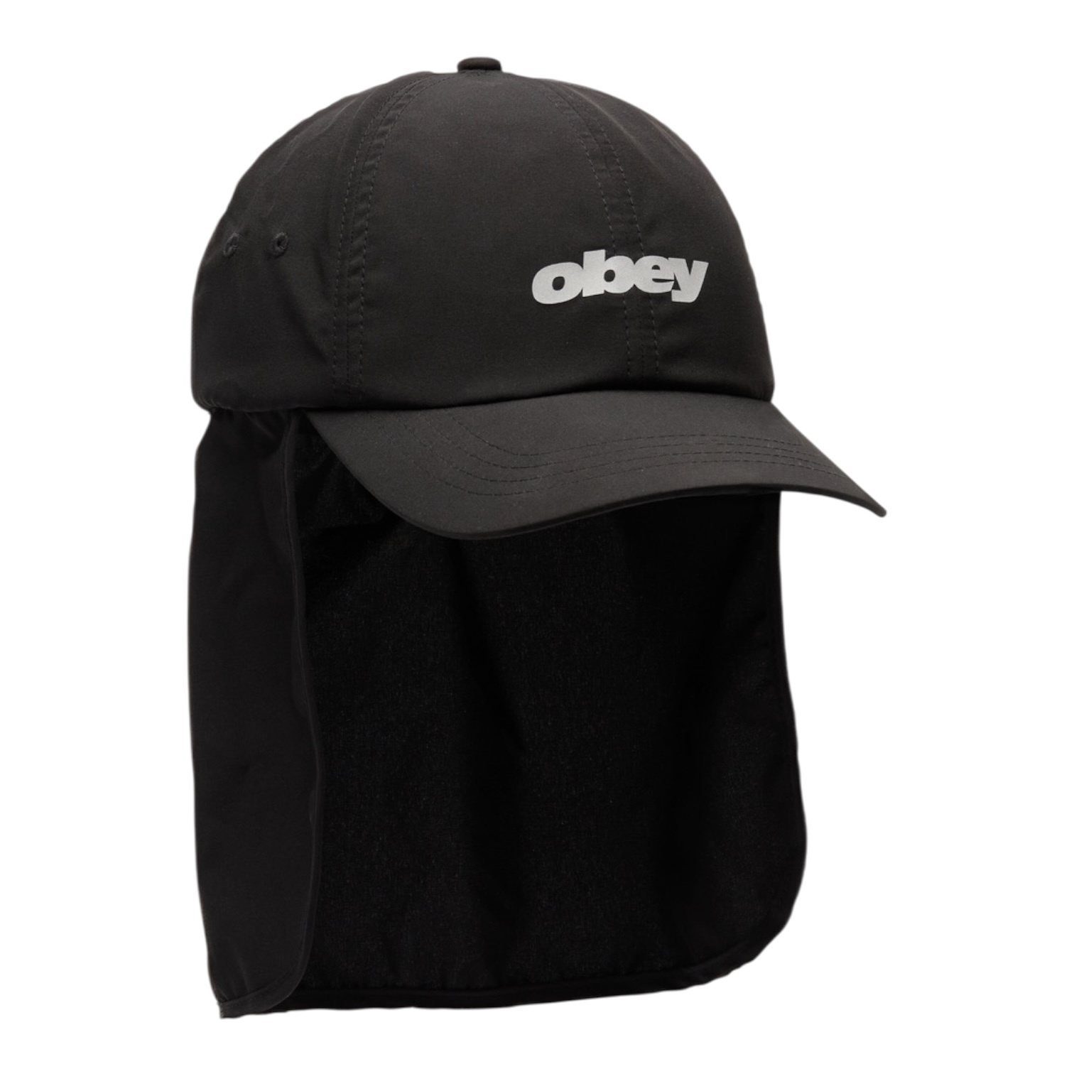 Obey Sahara 6 Panel Trail Cap - Black