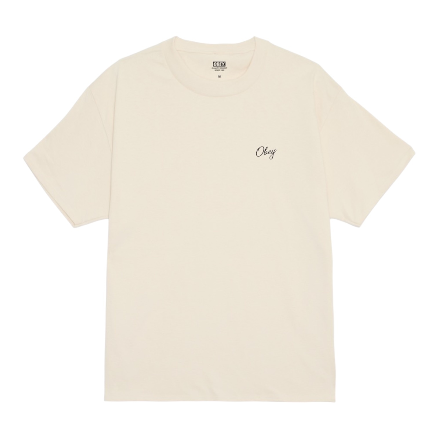 Obey Paper Rose T-shirt - Cream