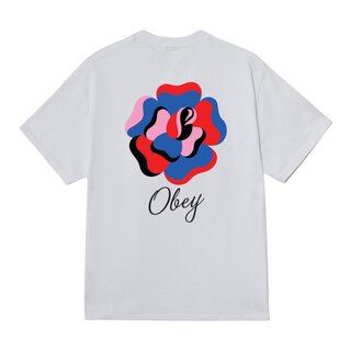 Obey Paper Rose T-shirt - White