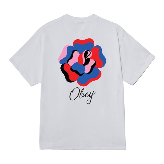 Obey Paper Rose T-shirt - White