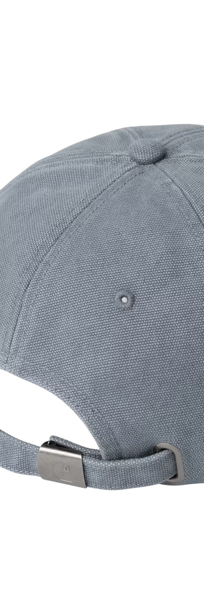 Carhartt WIP Canvas Cap - Cozy Blue (Stone Washed)