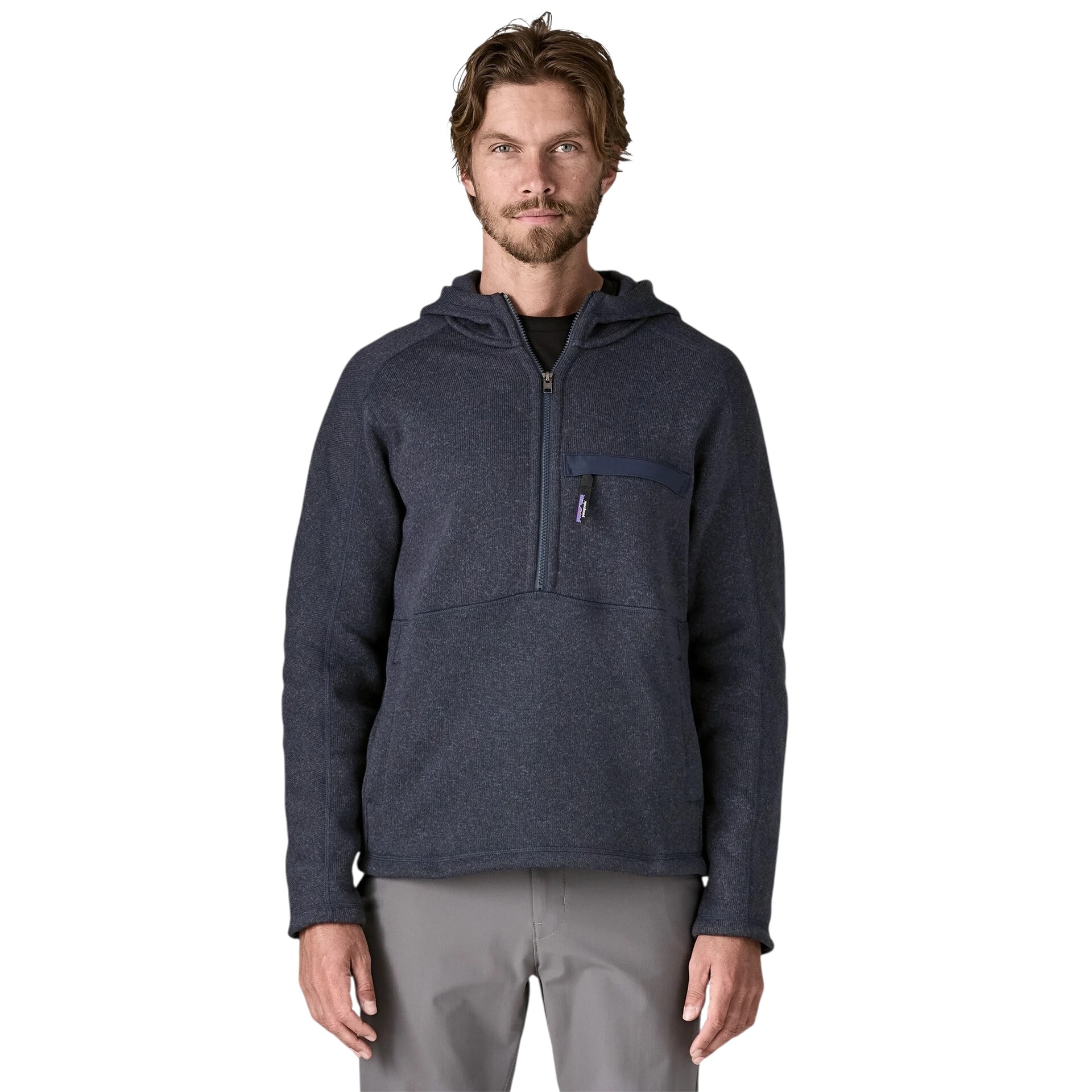 Patagonia M's Better Sweater 1/2 Zip - Stonewash