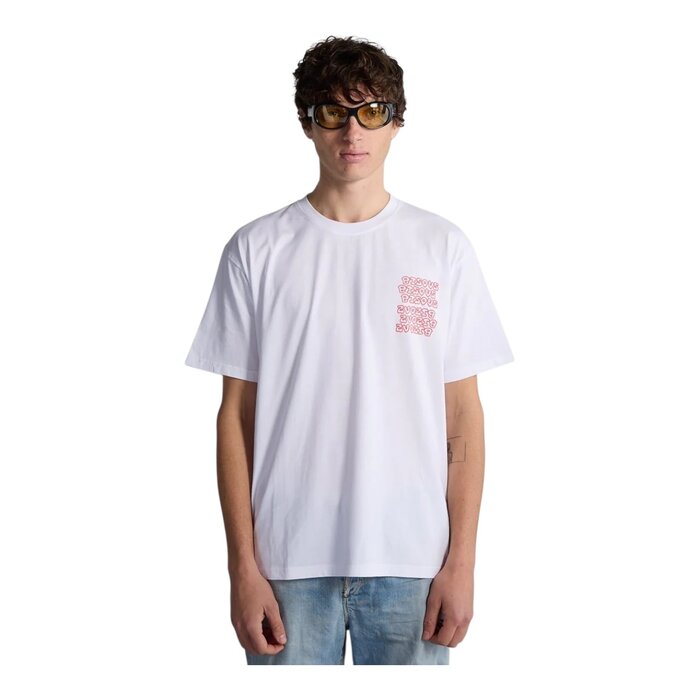 Bisous Skateboards Slime T-Shirt - White