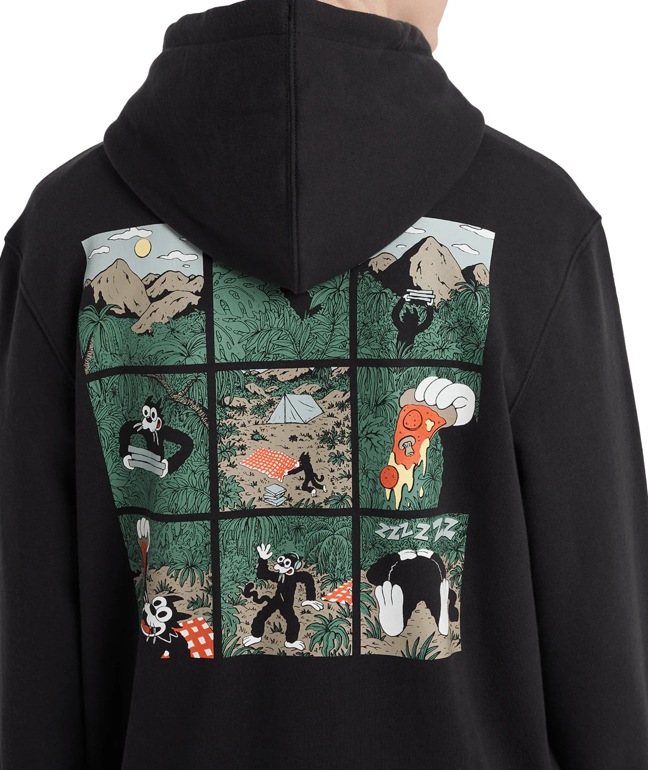 Element Picnic Pullover - Off Black