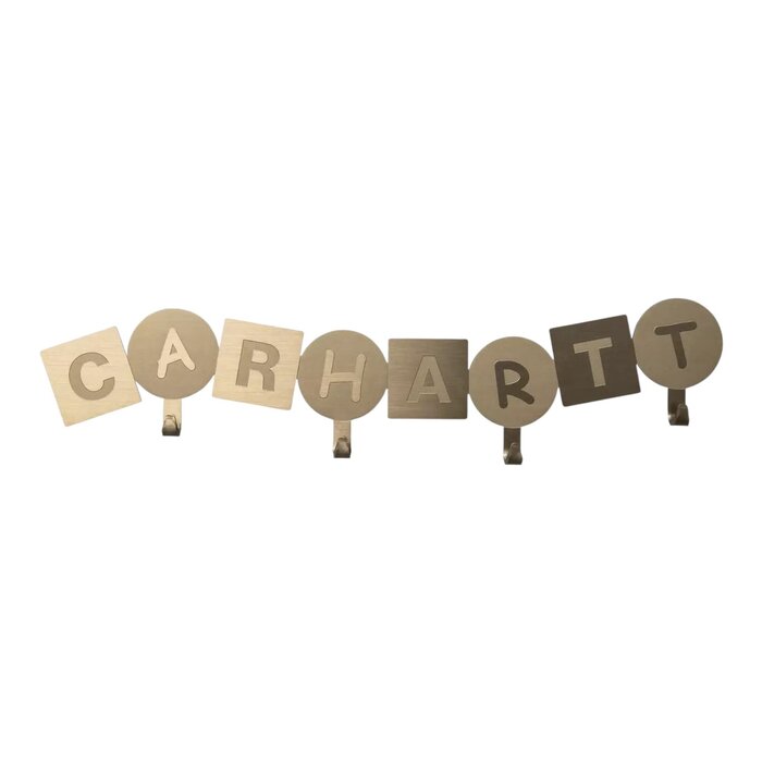 Carhartt WIP ABC Wall Coat Hanger - Gold