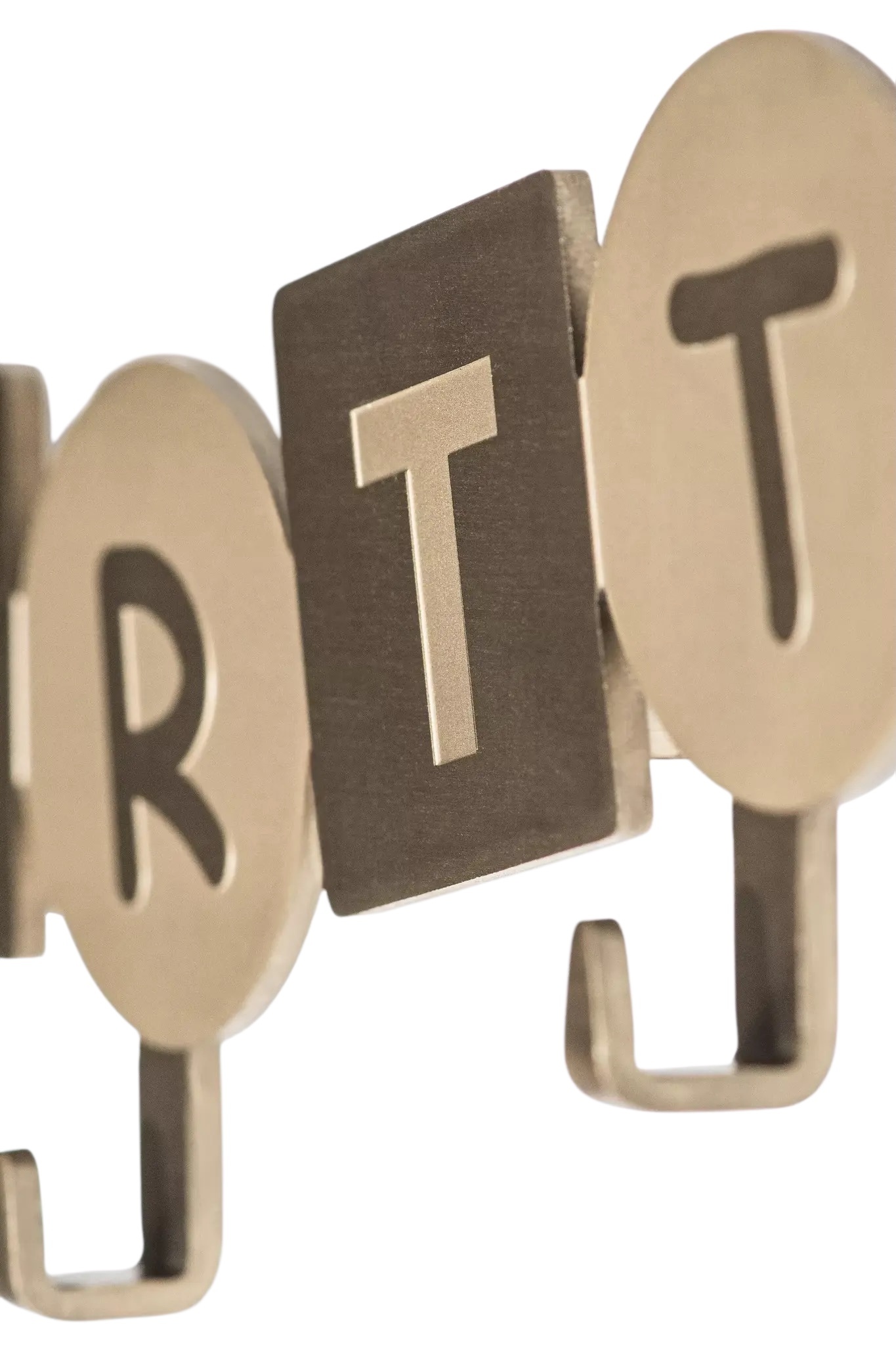 Carhartt WIP ABC Wall Coat Hanger - Gold