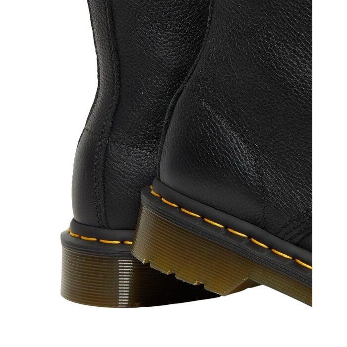 Dr Martens Boots 1460 Pascal En Cuir Virginia À Lacets - Noir