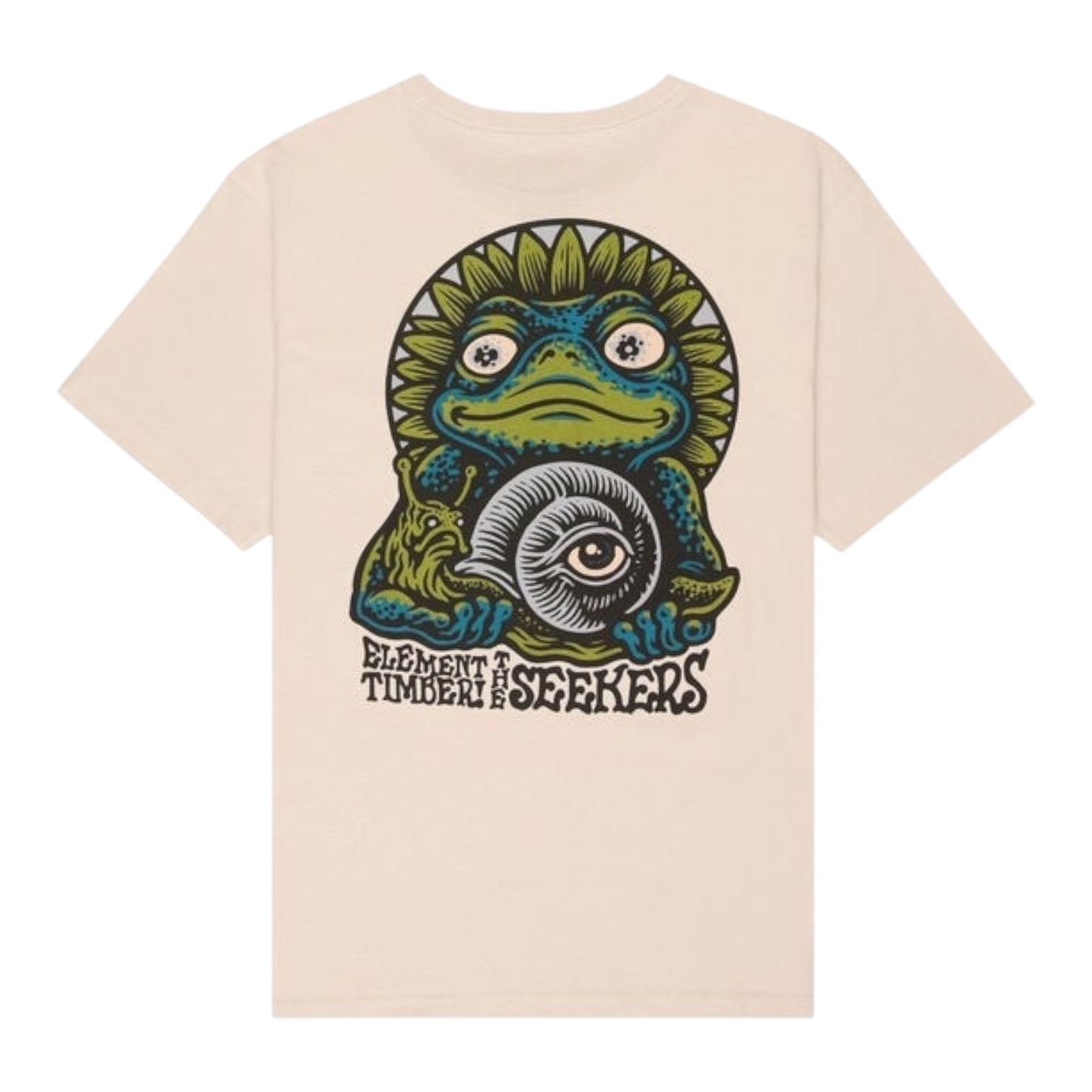 Element Timber The Frog S/S Youth T-Shirt - Oat Milk