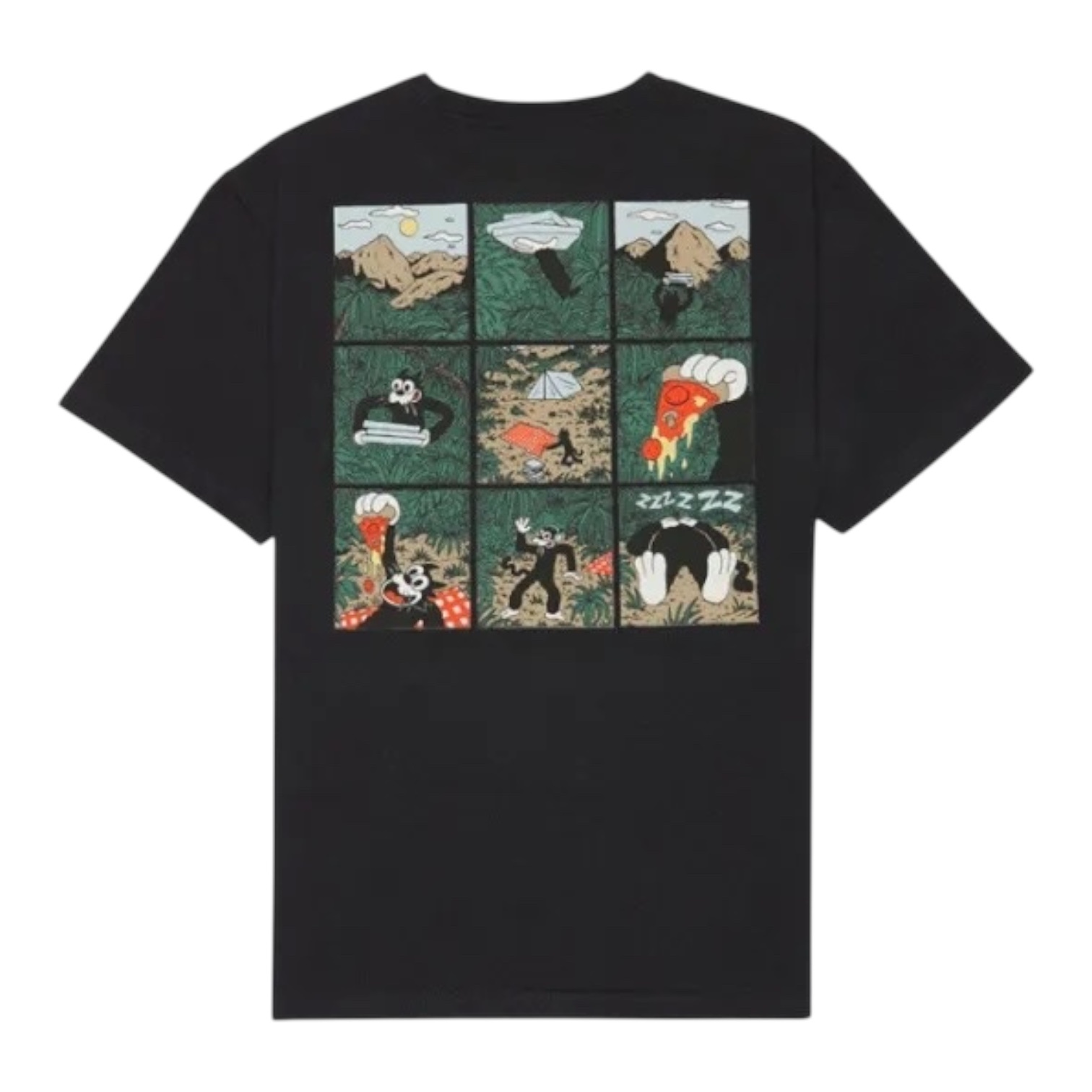 Element Picnic S/S Youth T-Shirt - Flint Black