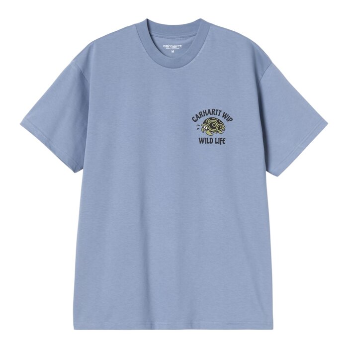 Carhartt WIP S/S Wild Life T-Shirt - Gentle Blue