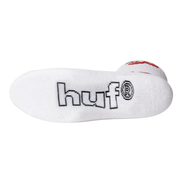 Huf Cherry Bomb Crew Sock - White