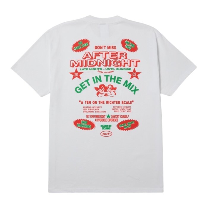 Huf After Midnight S/S Tee - White