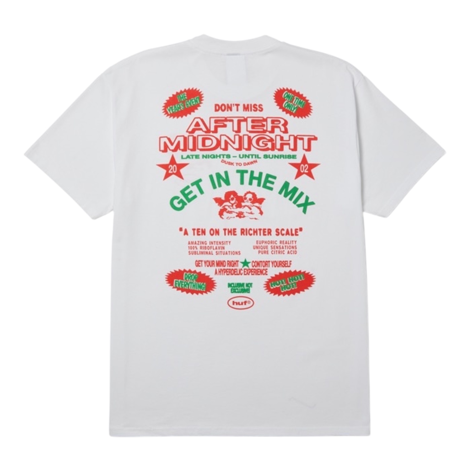 Huf After Midnight S/S Tee - White