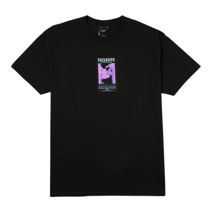Huf Exclusive Appearance S/S Tee - Black