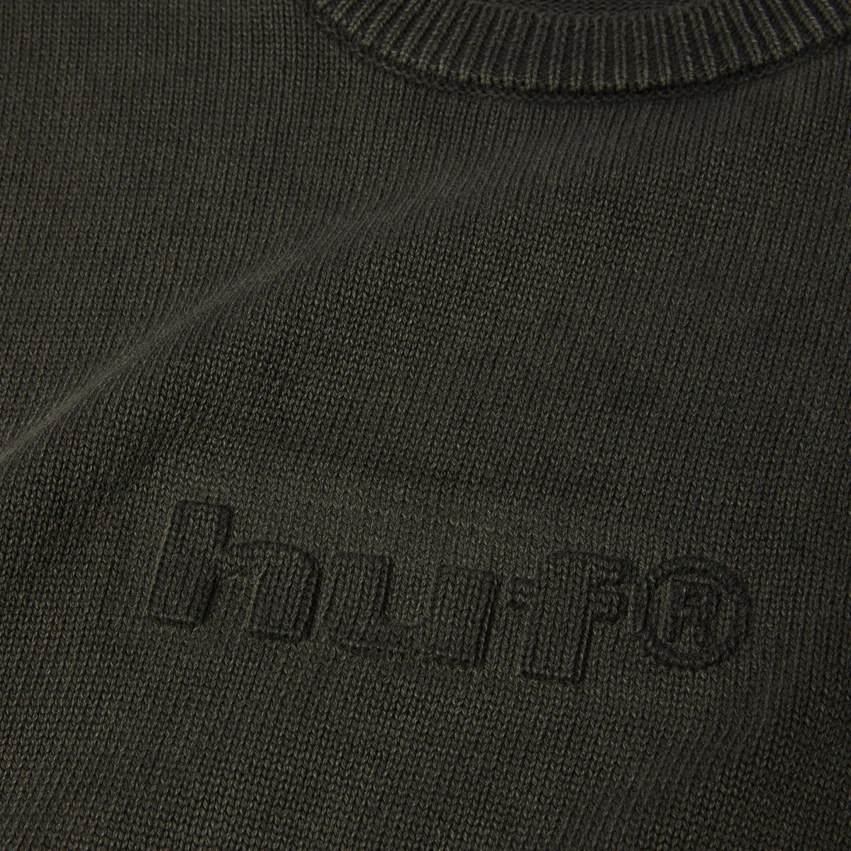 Huf Pacific Wash Embossed Crewneck - Black