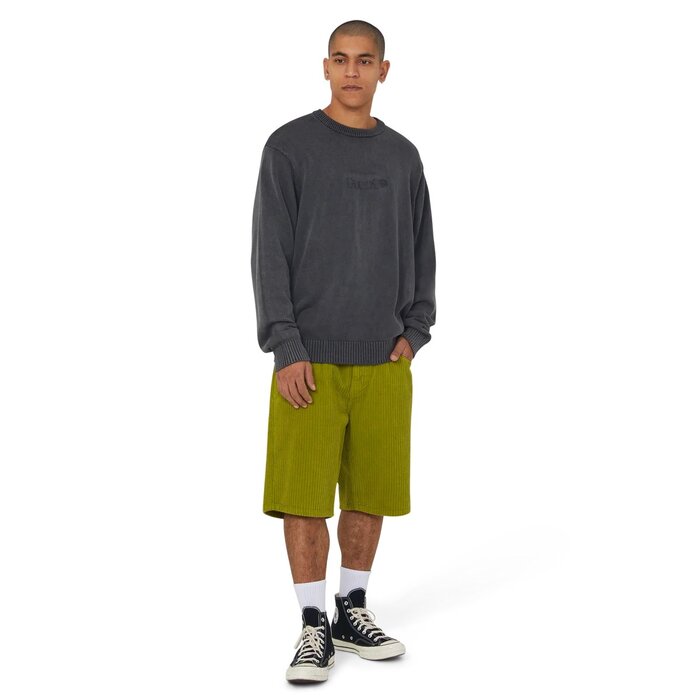 Huf Pacific Wash Embossed Crewneck - Black