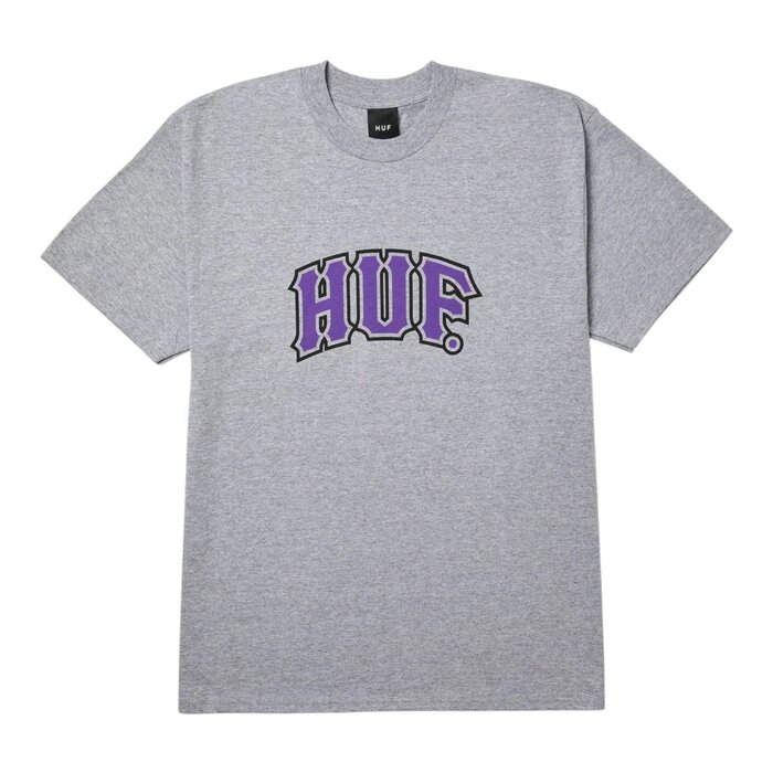 Huf Classic Arch S/S Tee - Heather Grey