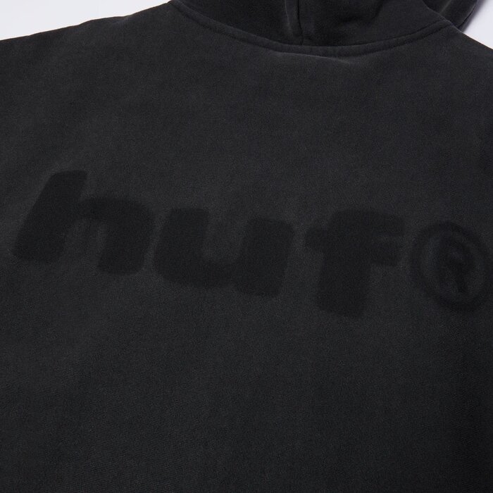 Huf Pacific Wash FZ Hoodie - Black