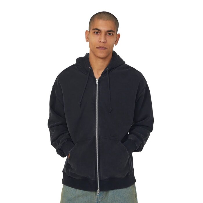 Huf Pacific Wash FZ Hoodie - Black