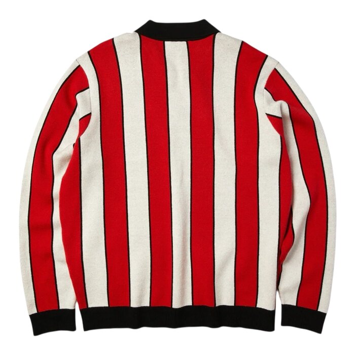 Huf Midfield Jersey Sweater - Red