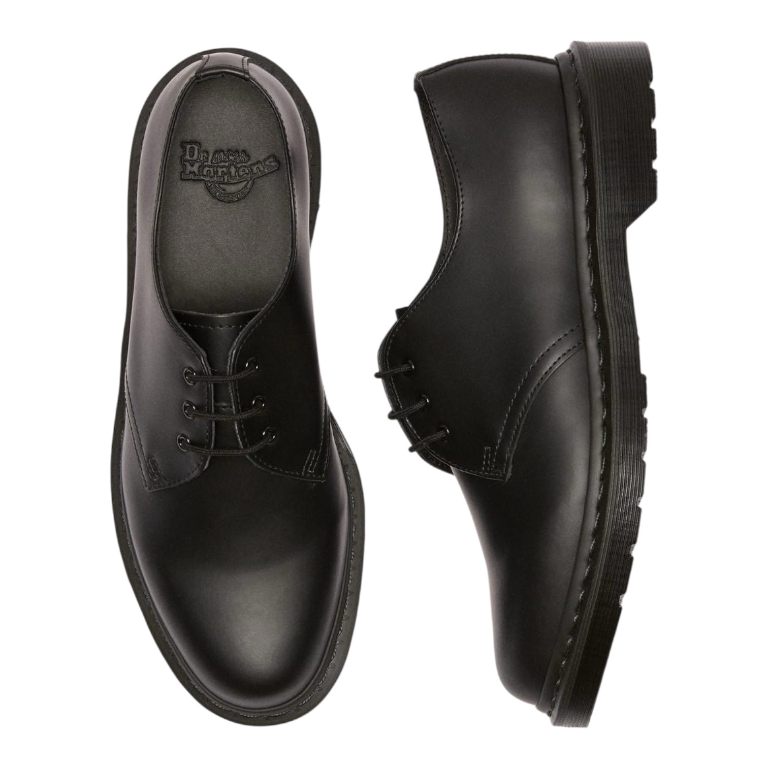 Dr Martens 1461 Mono En Cuir Smooth - Noir