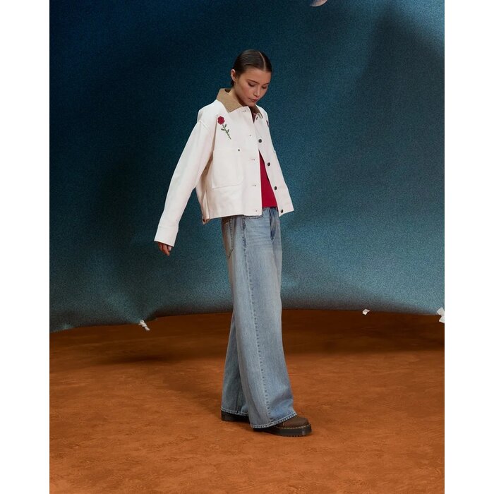 Volcom Beeggy Denim Pant - Dusty Blue Wash