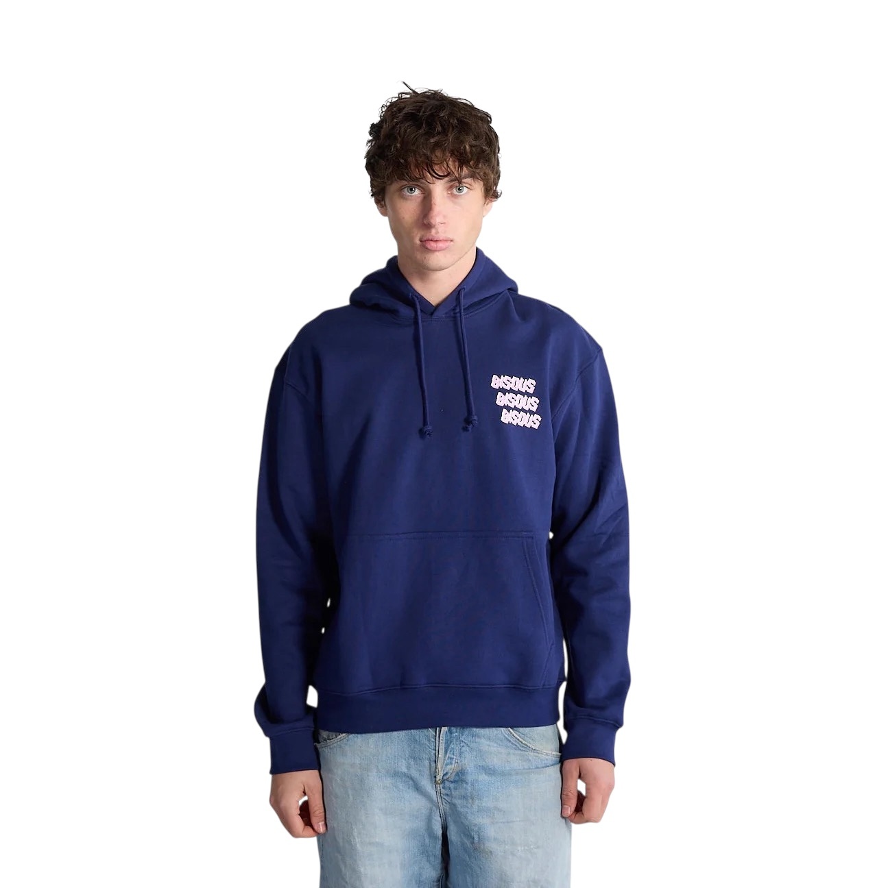 Bisous Skateboards X3 Hoodie - Navy