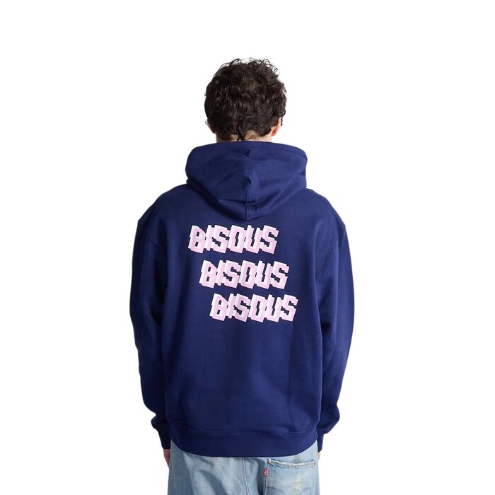Bisous Skateboards X3 Hoodie - Navy