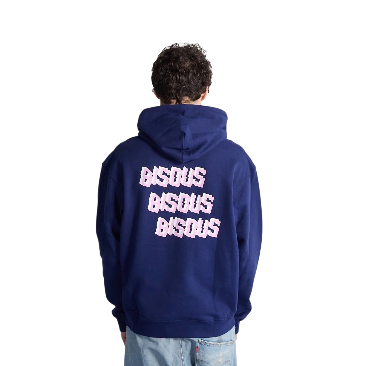 Bisous Skateboards X3 Hoodie - Navy