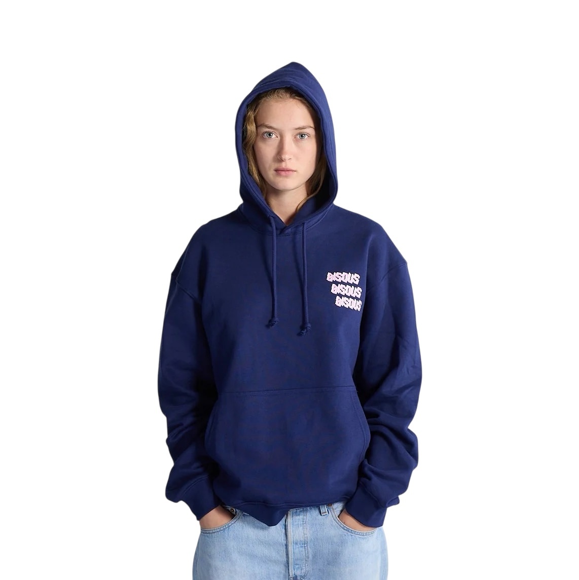 Bisous Skateboards X3 Hoodie - Navy