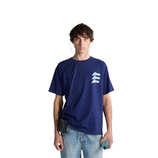 Bisous Skateboards Zenith T-Shirt - Royal Blue