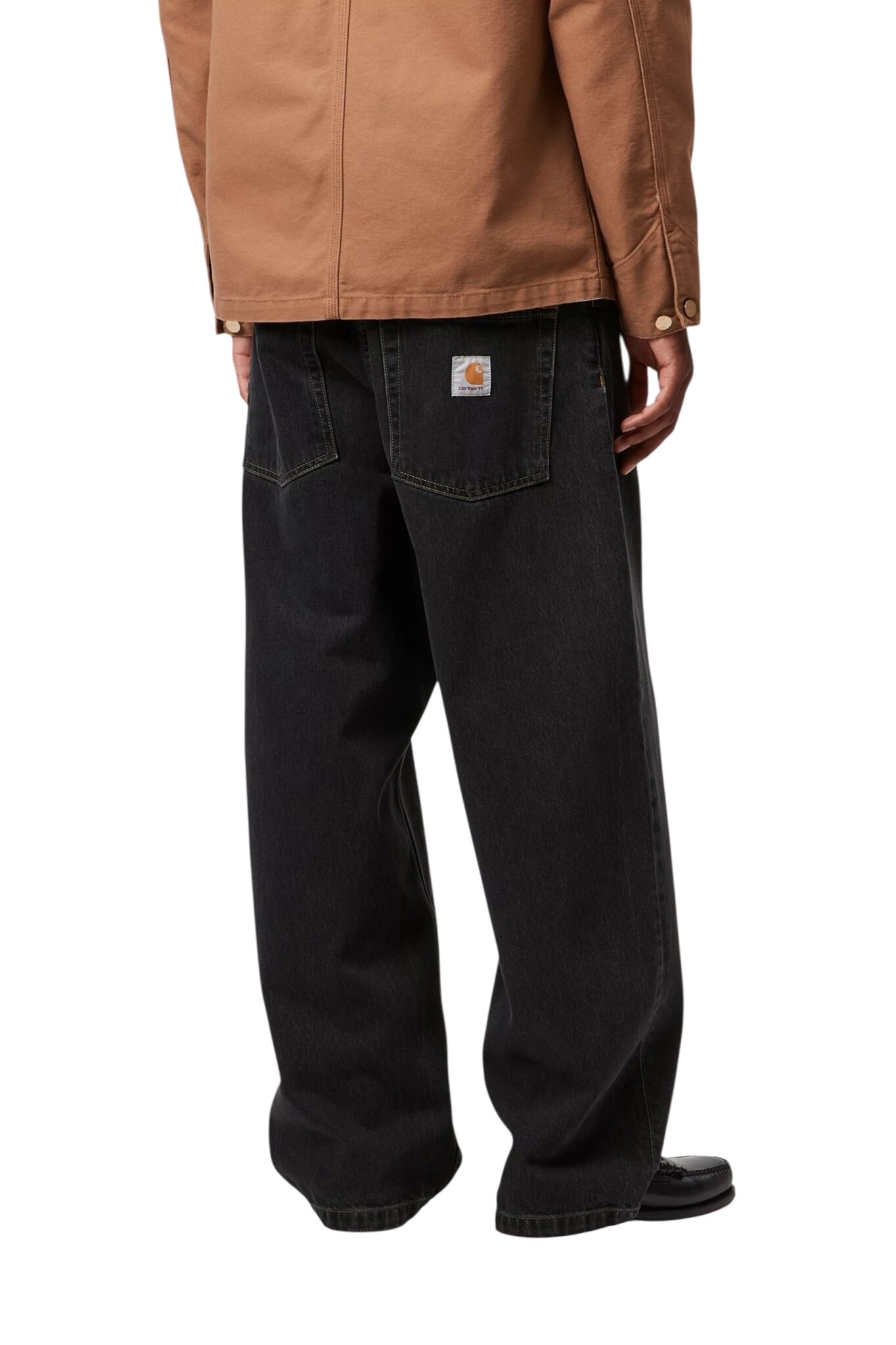 Carhartt WIP Brandon Pant - Black (Stone Washed)