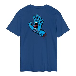 Santa Cruz Screaming Hand T-Shirt - Rich Navy